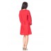 Embroidered dress "Red Luxe"
